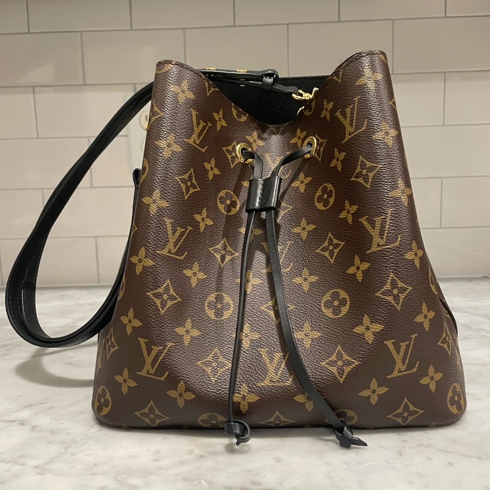 Louis Vuitton Neonoe Brown/Black Monogram